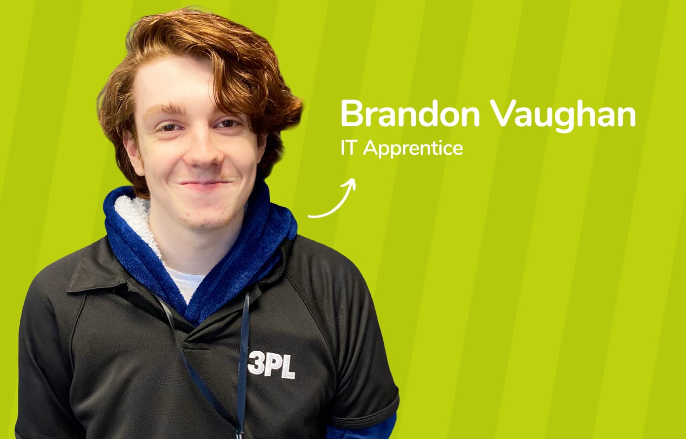 Inside 3PL: Meet Brandon Vaughan, IT Apprentice