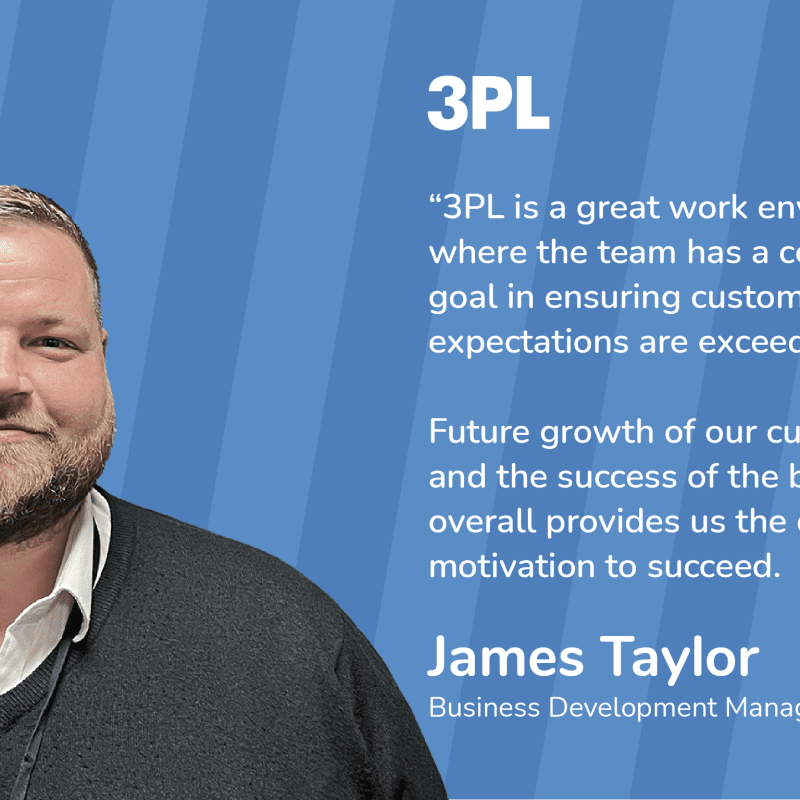 James Taylor joins 3PL team