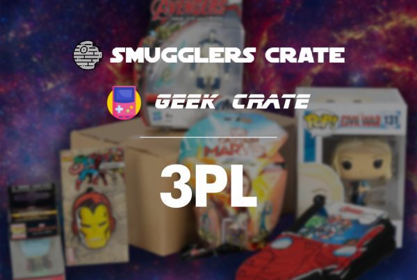 partnership post Smugglers Crate and Geek Crate x 3PL