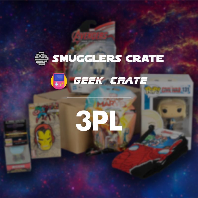partnership post Smugglers Crate and Geek Crate x 3PL